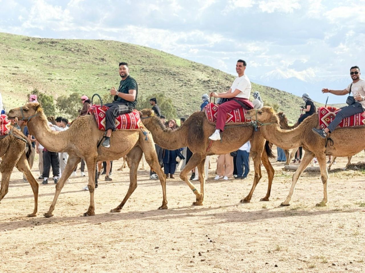 Paseo en camello en Marrakech